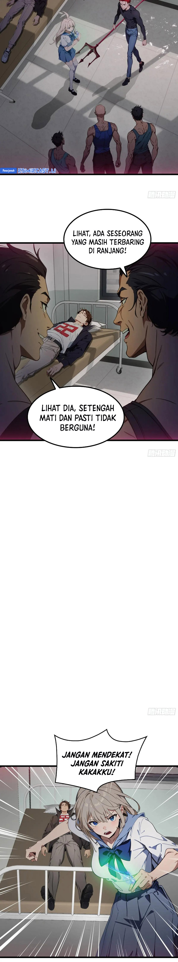 The Evil God Descends, I Own Great Hell Chapter 58