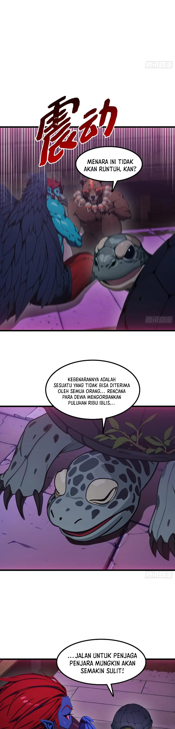 The Evil God Descends, I Own Great Hell Chapter 59