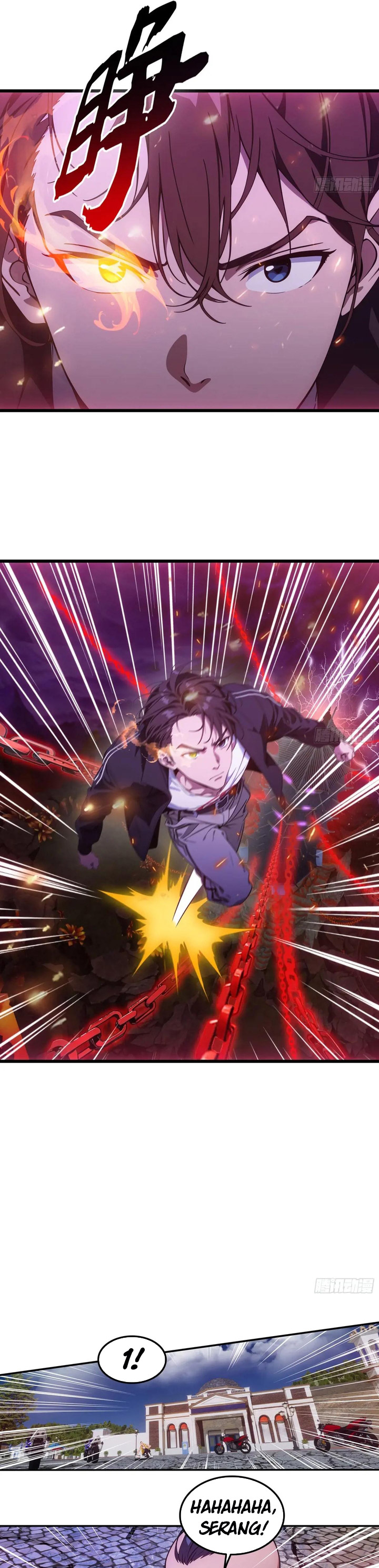 The Evil God Descends, I Own Great Hell Chapter 59