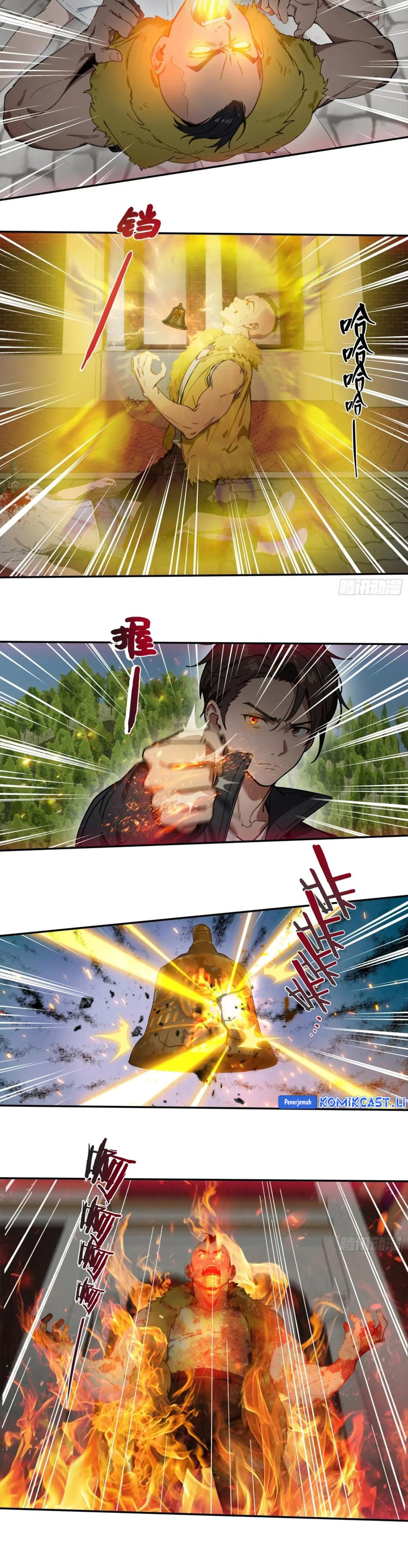 The Evil God Descends, I Own Great Hell Chapter 60