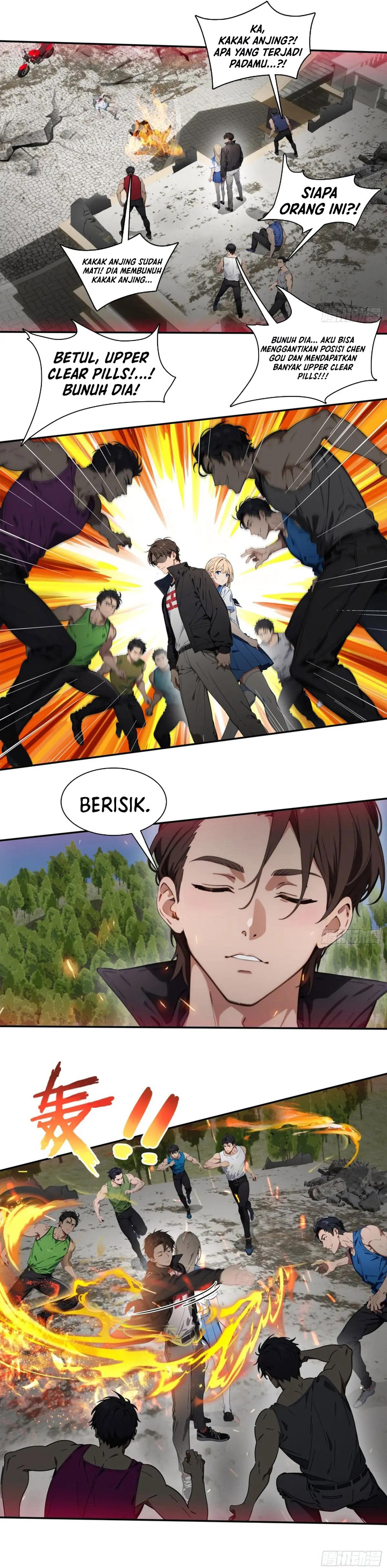 The Evil God Descends, I Own Great Hell Chapter 60