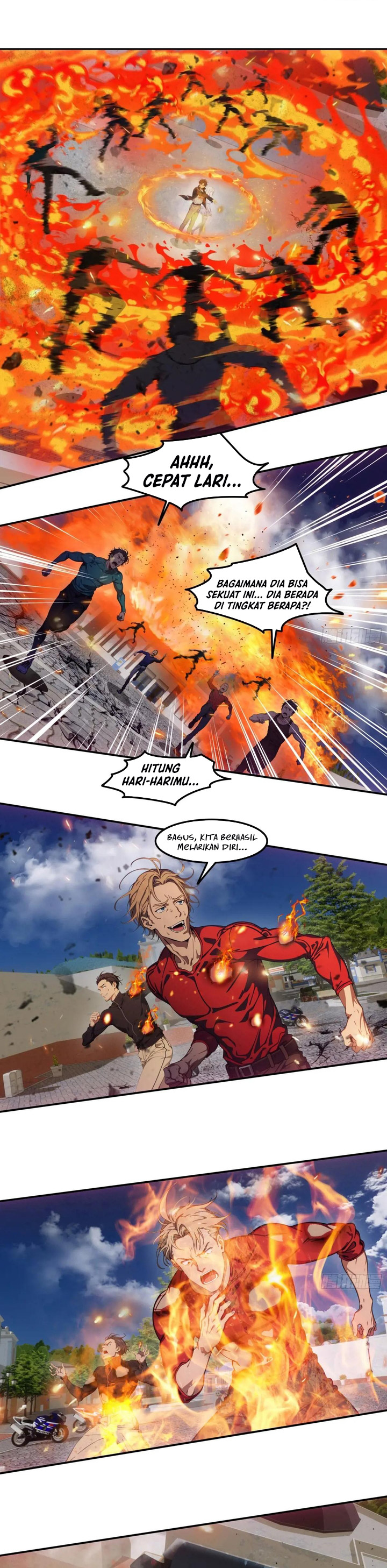 The Evil God Descends, I Own Great Hell Chapter 60