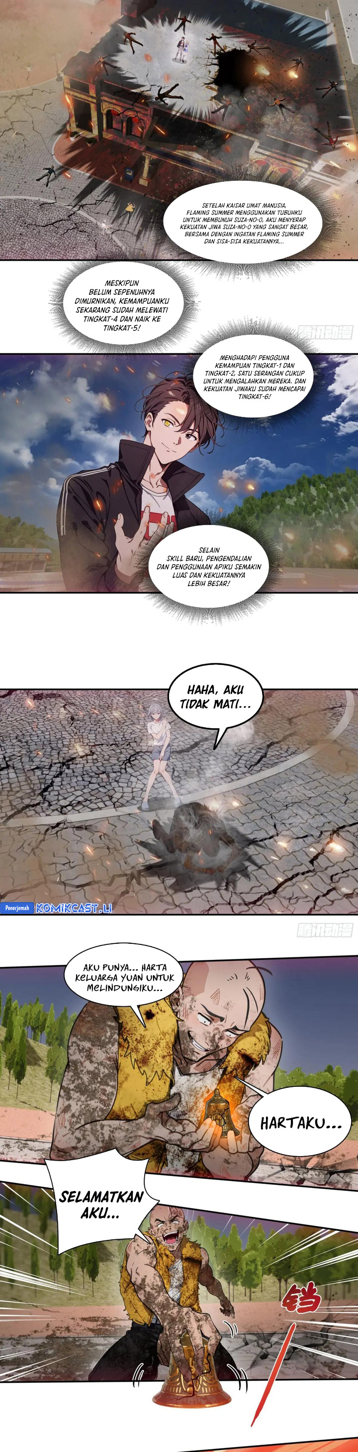The Evil God Descends, I Own Great Hell Chapter 60