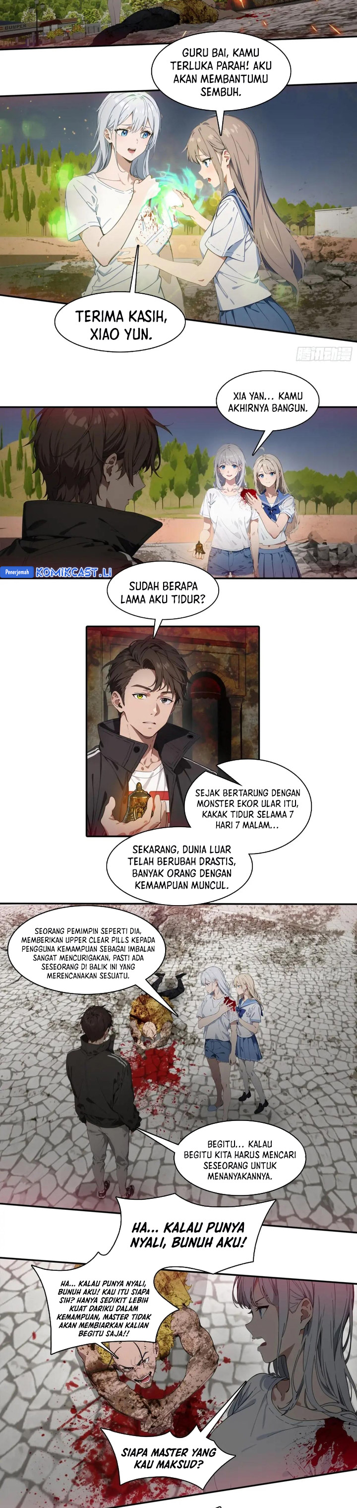 The Evil God Descends, I Own Great Hell Chapter 60