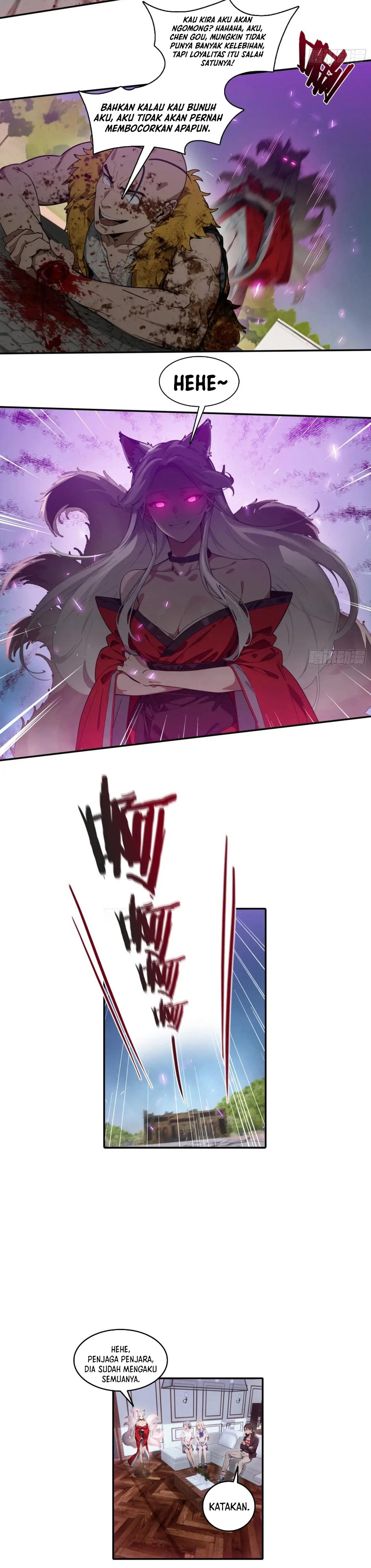 The Evil God Descends, I Own Great Hell Chapter 60
