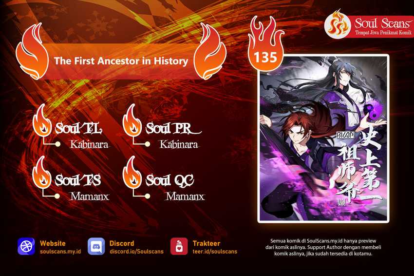 The First Ancestor in History Chapter 135