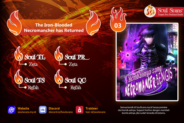 The Iron-Blooded Necromancer Has Returned Chapter 3