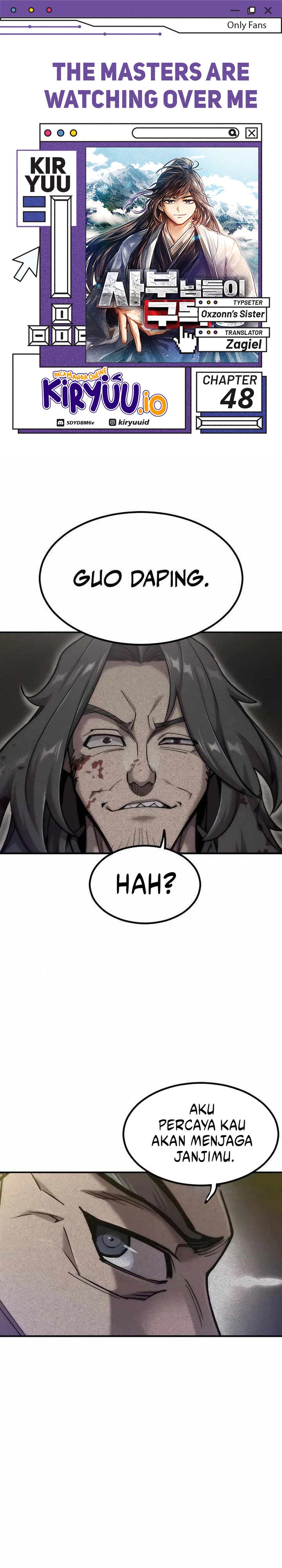 The Masters Are Watching Over Me Chapter 48