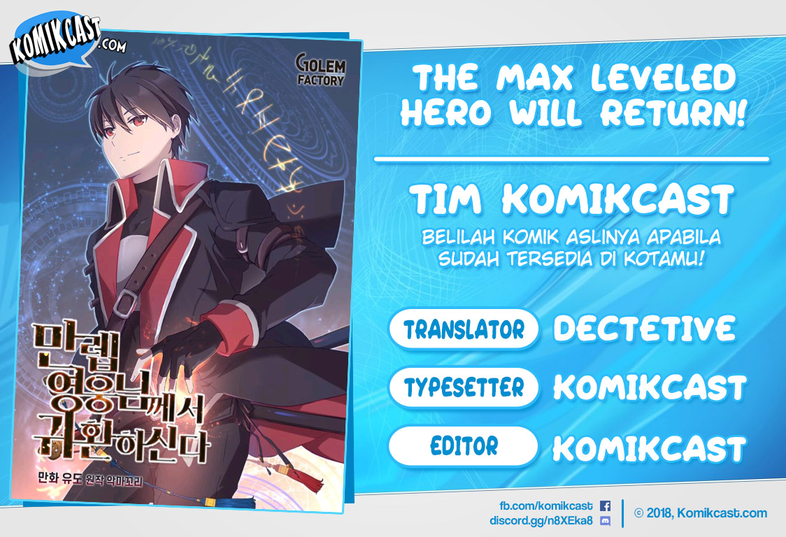 The MAX Leveled Hero Will Return! Chapter 1