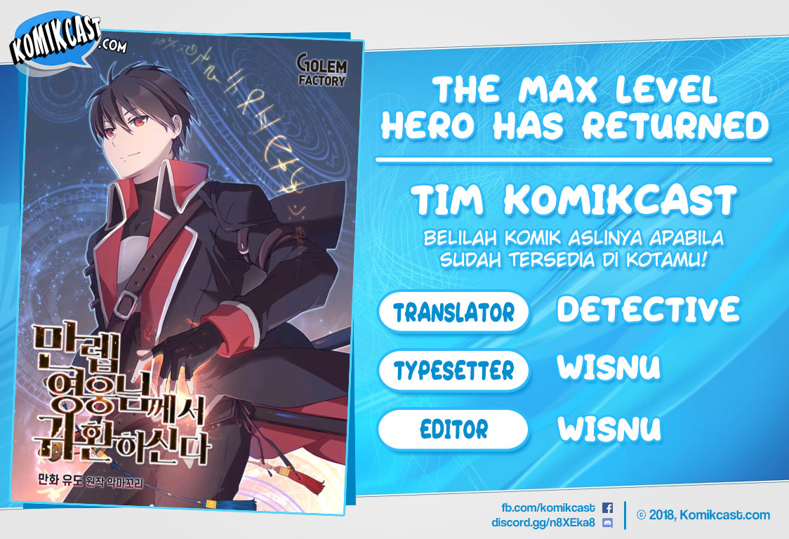 The MAX Leveled Hero Will Return! Chapter 3