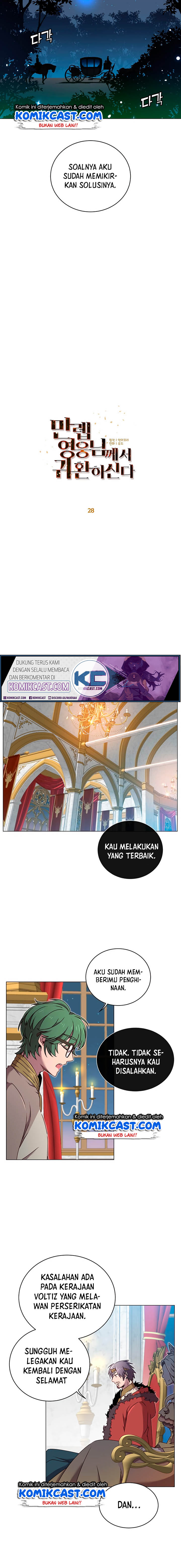 The MAX Leveled Hero Will Return! Chapter 28