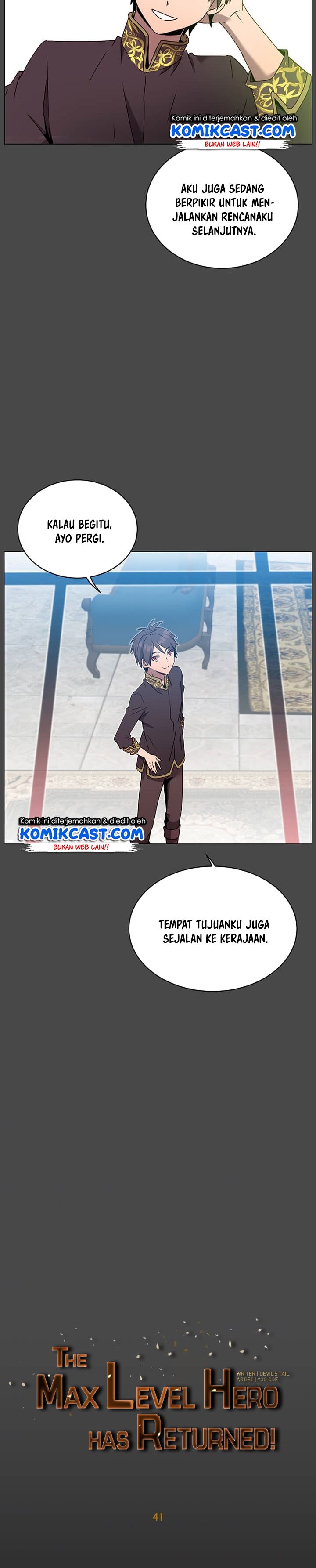 The MAX Leveled Hero Will Return! Chapter 41