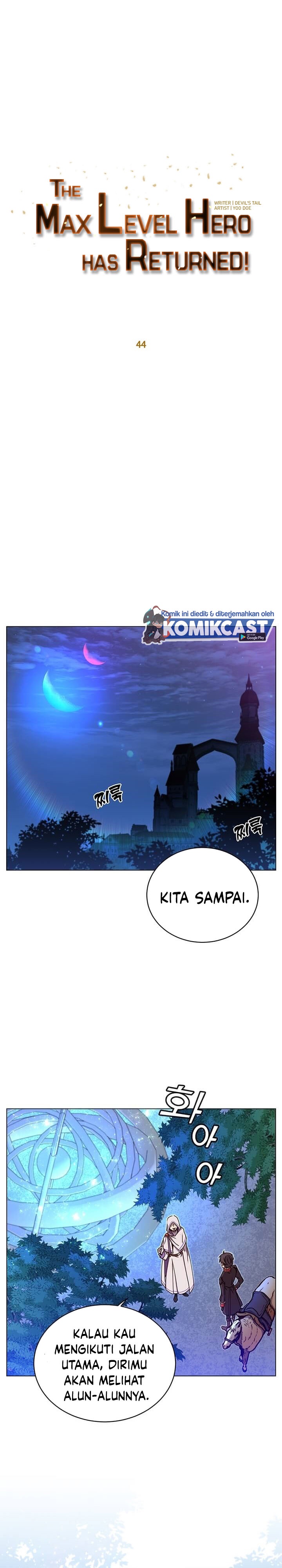 The MAX Leveled Hero Will Return! Chapter 44