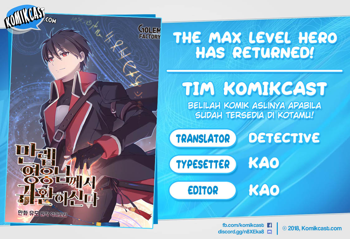 The MAX Leveled Hero Will Return! Chapter 61
