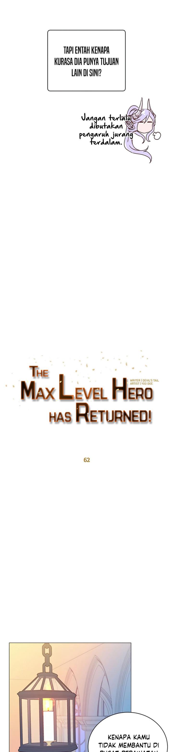 The MAX Leveled Hero Will Return! Chapter 62
