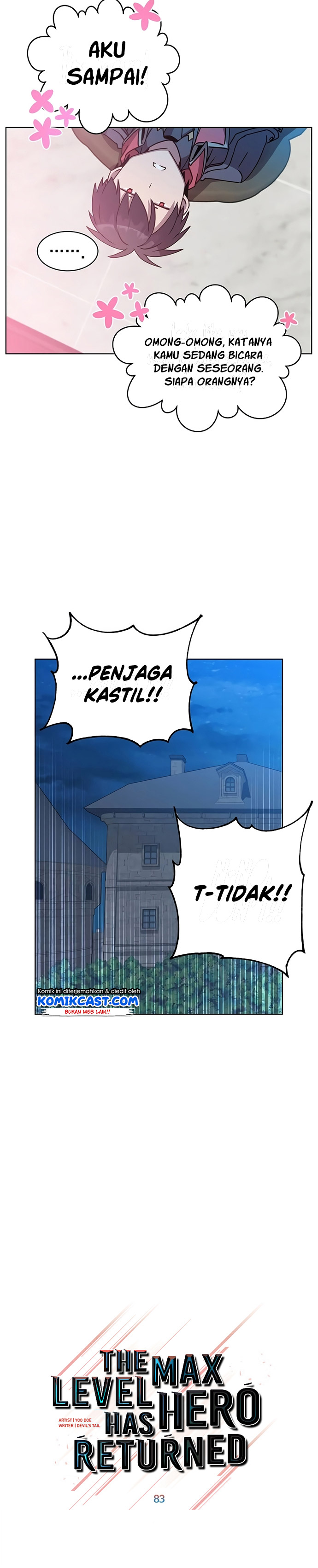 The MAX Leveled Hero Will Return! Chapter 83