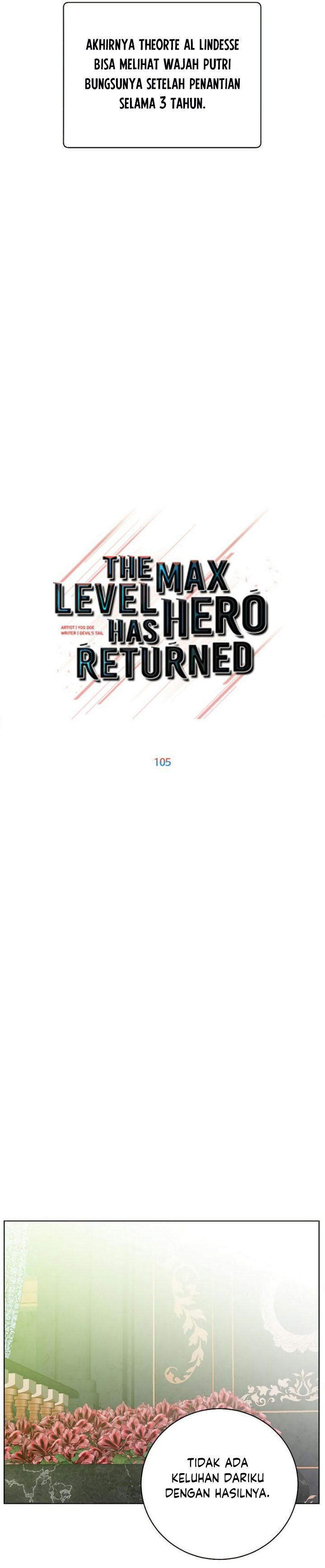The MAX Leveled Hero Will Return! Chapter 105