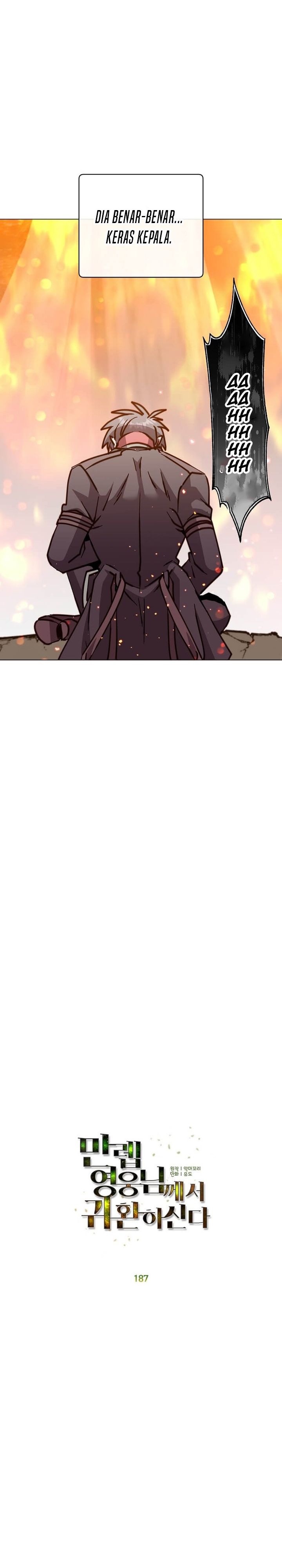 The MAX Leveled Hero Will Return! Chapter 187