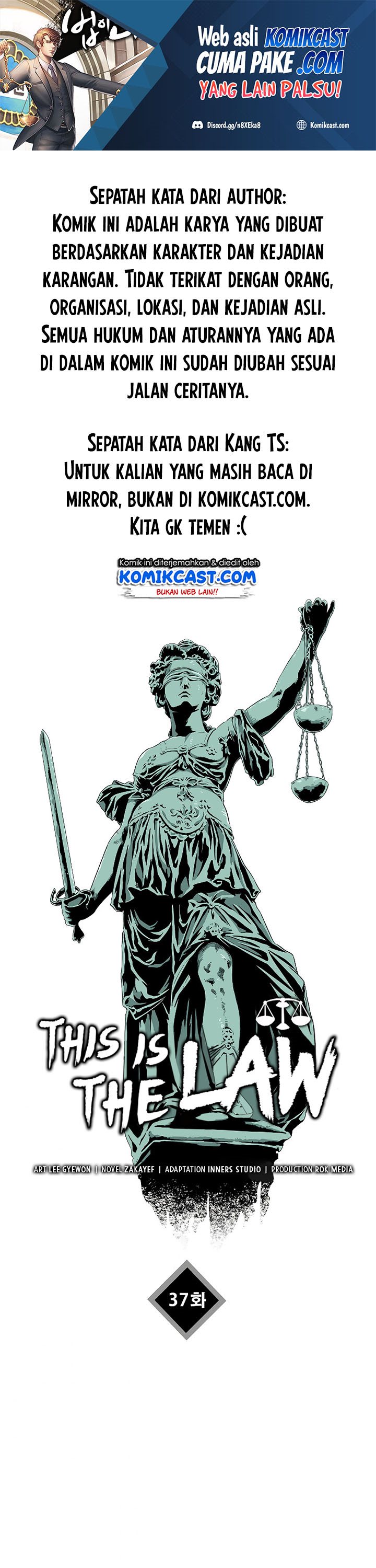 This is the Law Chapter 37