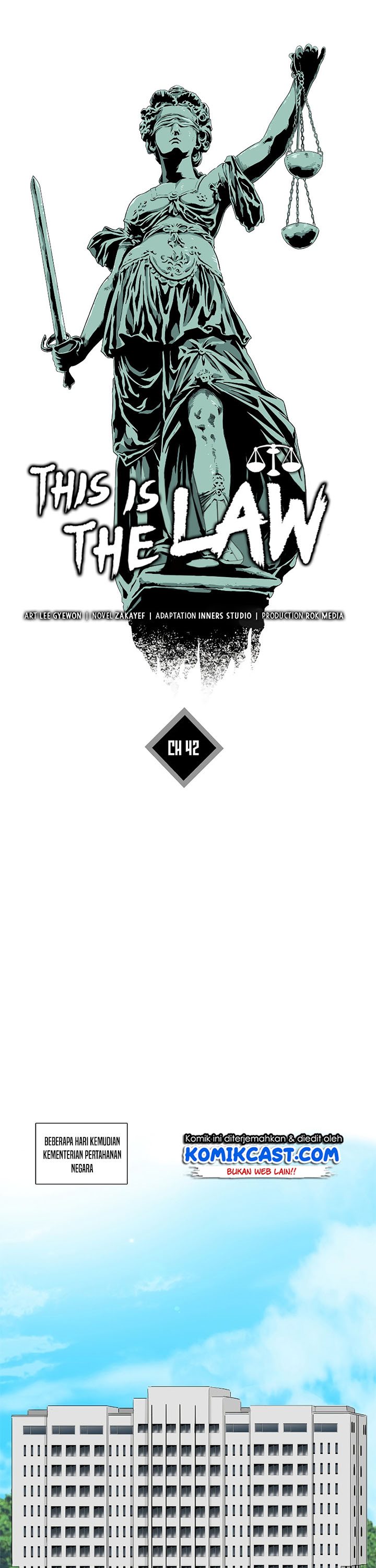 This is the Law Chapter 42