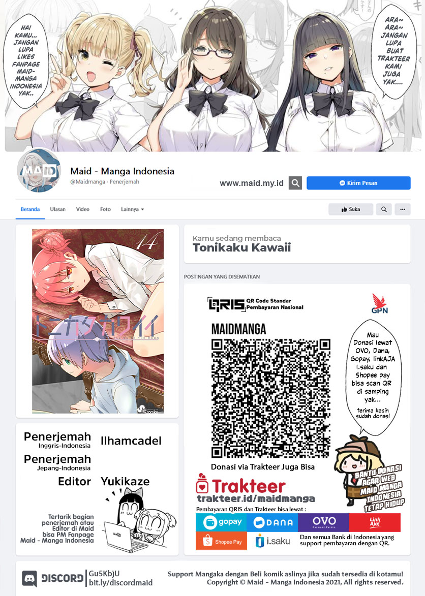 Tonikaku Kawaii Chapter 149