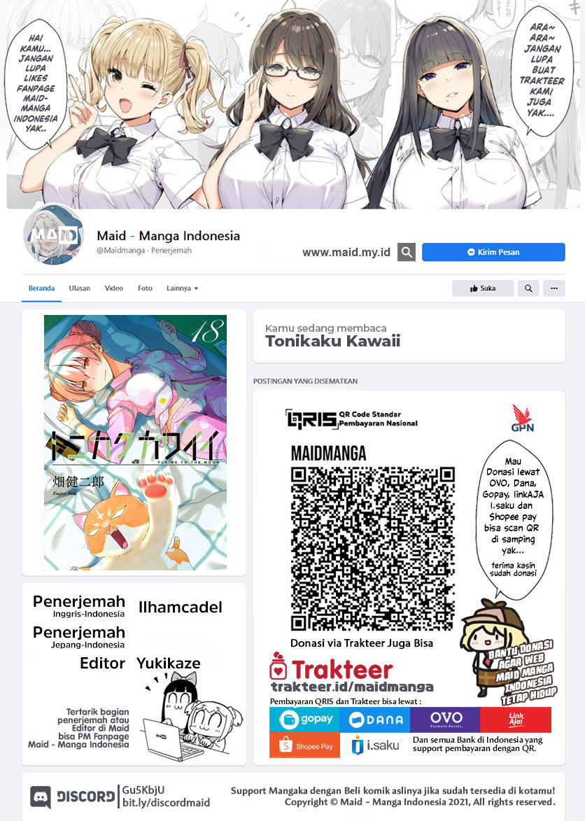 Tonikaku Kawaii Chapter 161