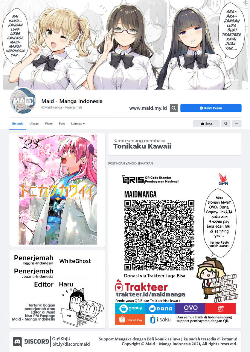 Tonikaku Kawaii Chapter 181