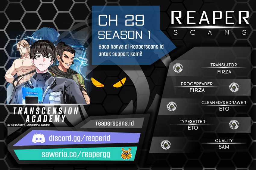 Transcension Academy Chapter 29