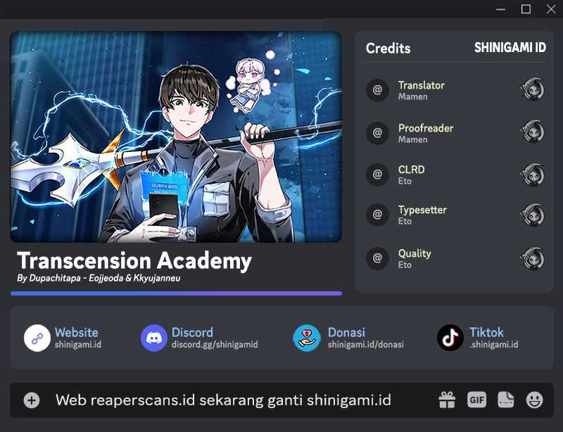 Transcension Academy Chapter 49