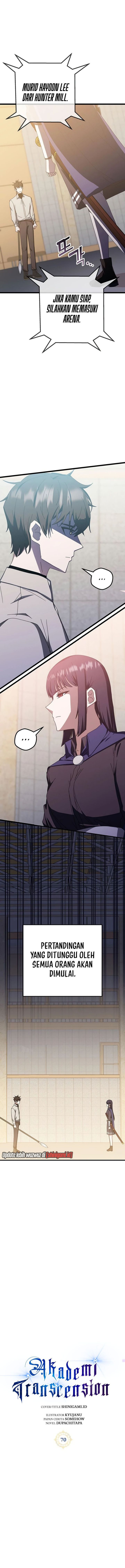 Transcension Academy Chapter 70