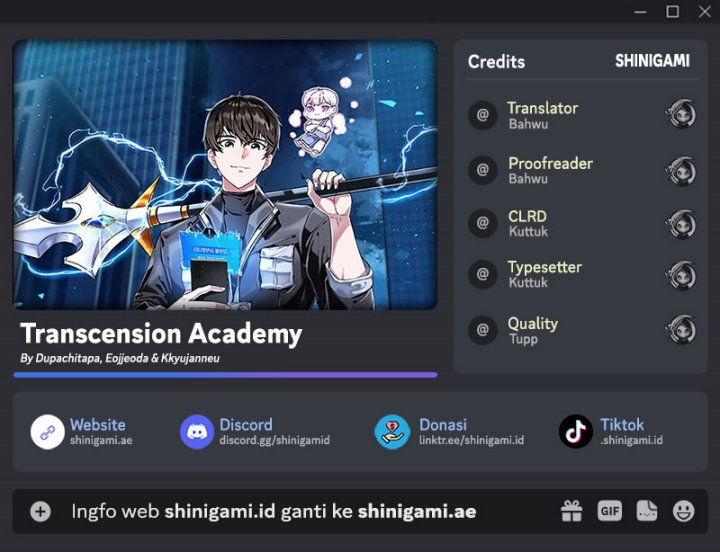 Transcension Academy Chapter 78