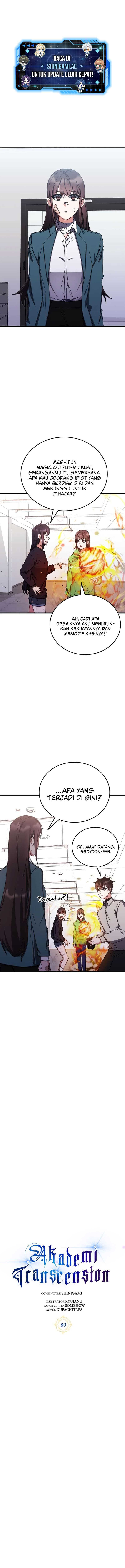 Transcension Academy Chapter 80