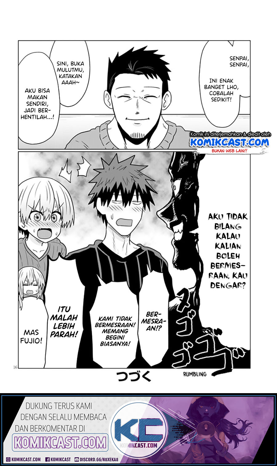 Uzaki-chan wa Asobitai! Chapter 65