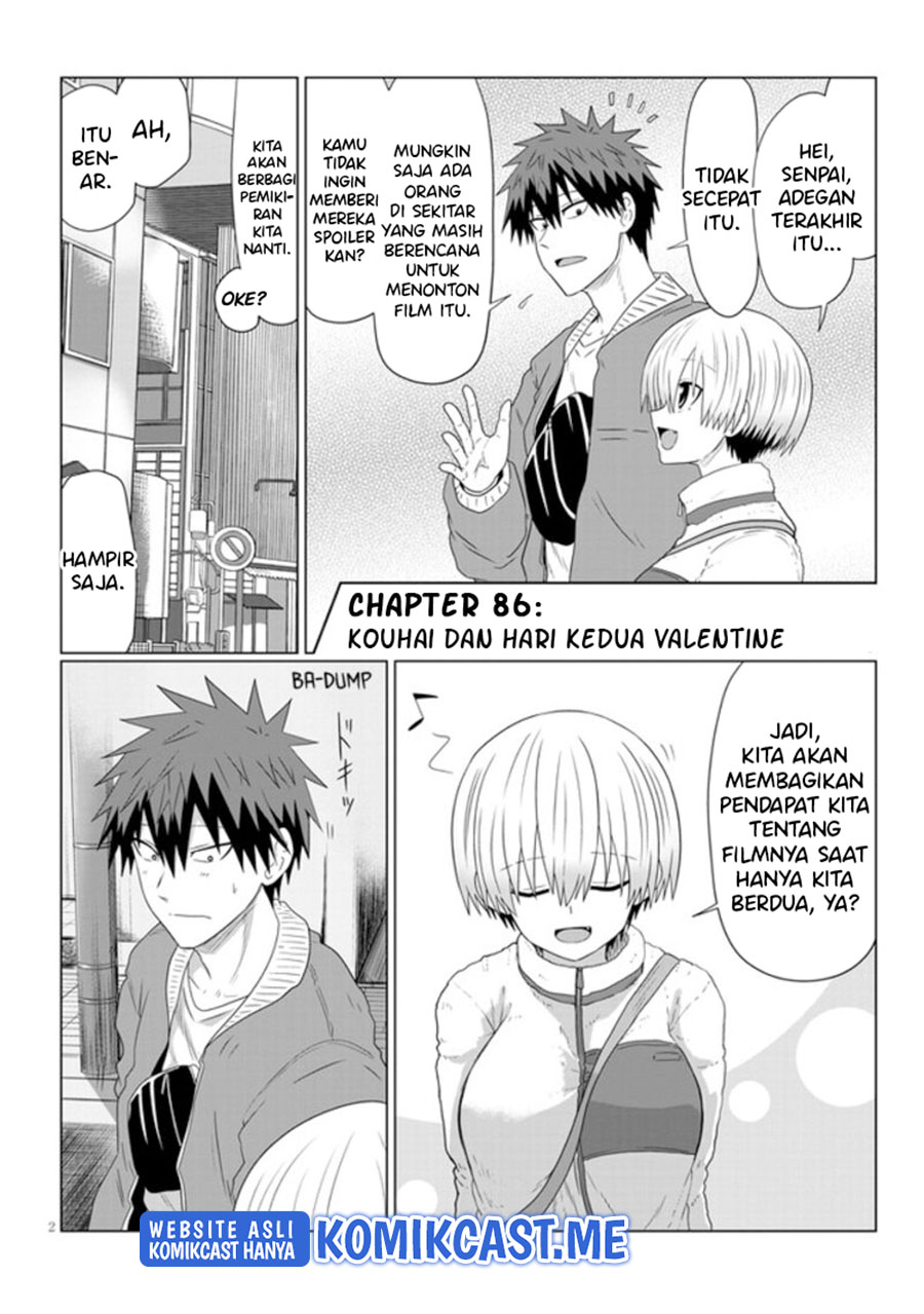 Uzaki-chan wa Asobitai! Chapter 86