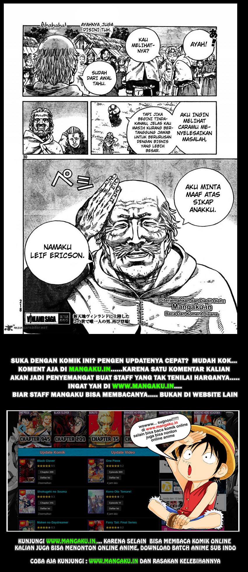 Vinland Saga Chapter 75