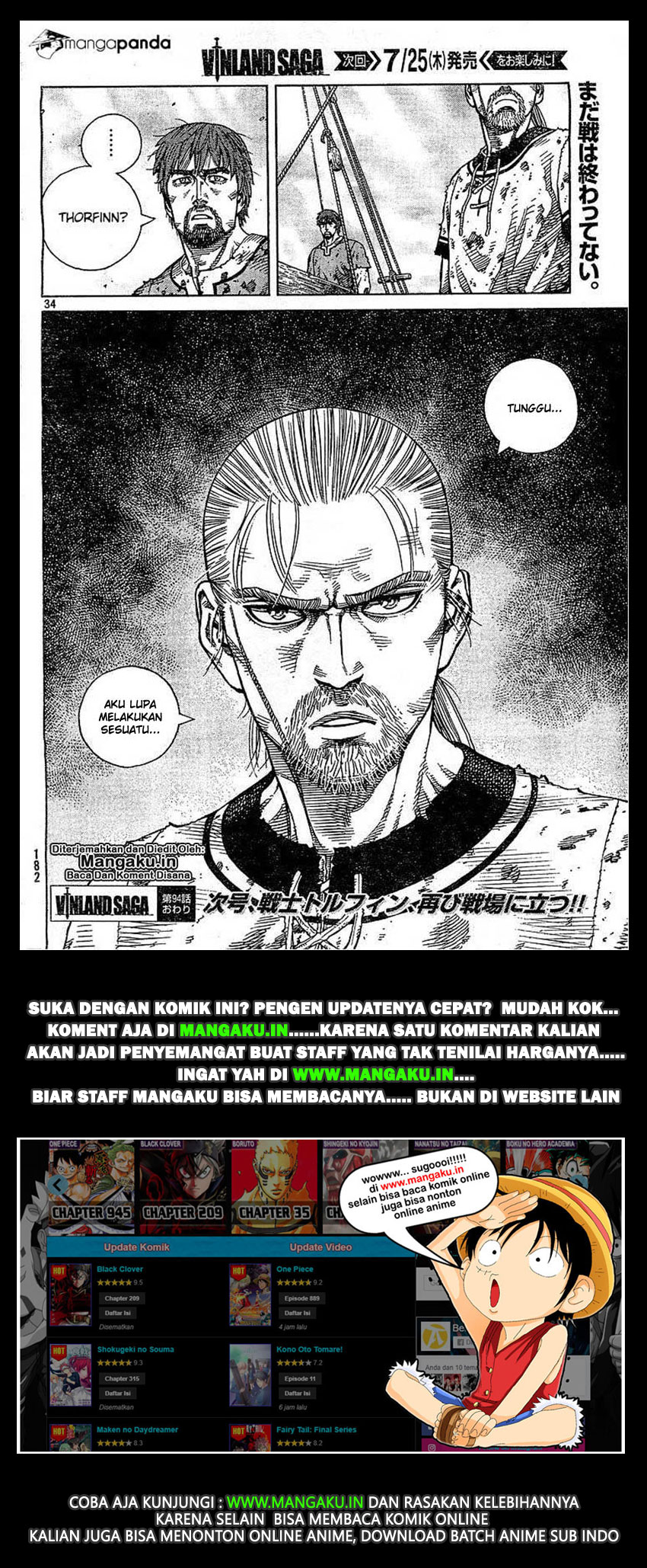 Vinland Saga Chapter 94
