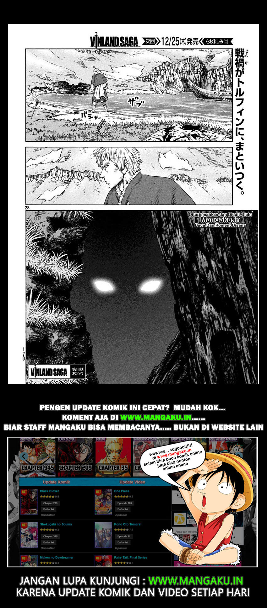 Vinland Saga Chapter 110