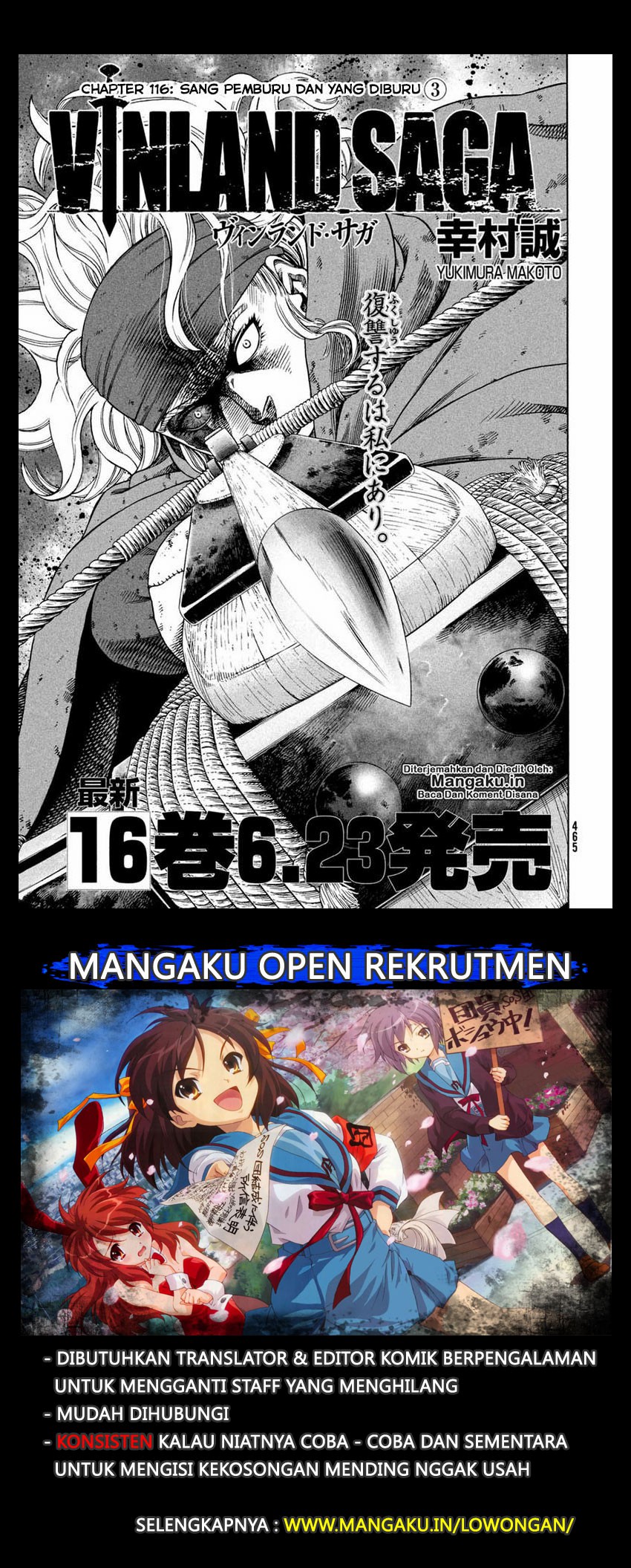 Vinland Saga Chapter 116