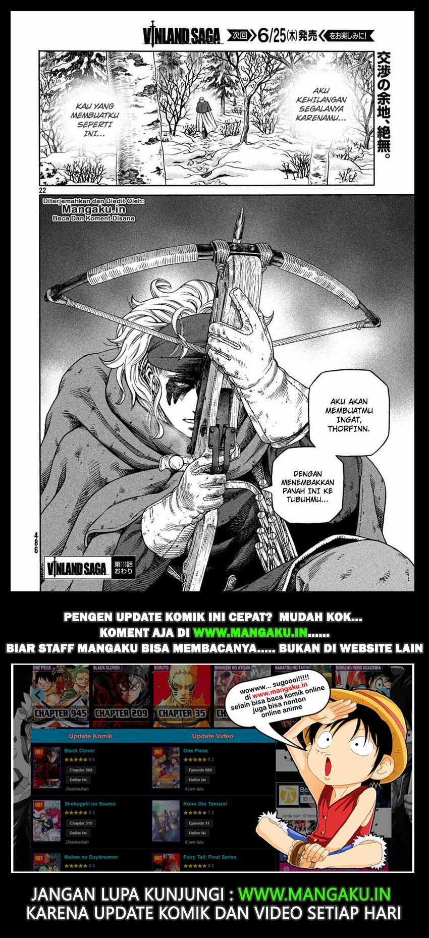 Vinland Saga Chapter 116