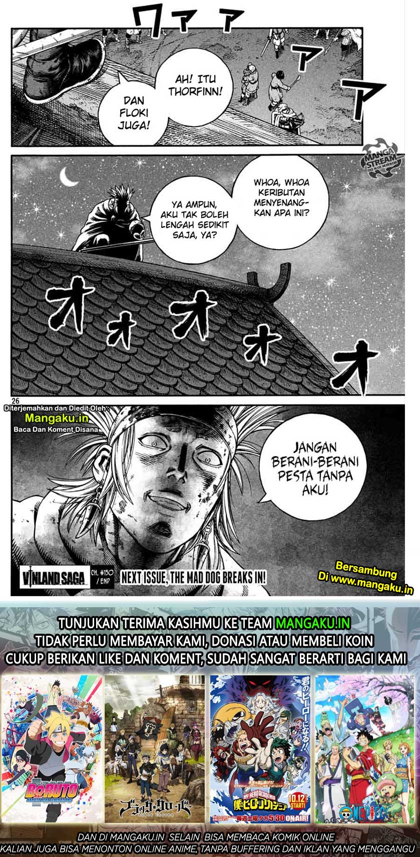 Vinland Saga Chapter 150