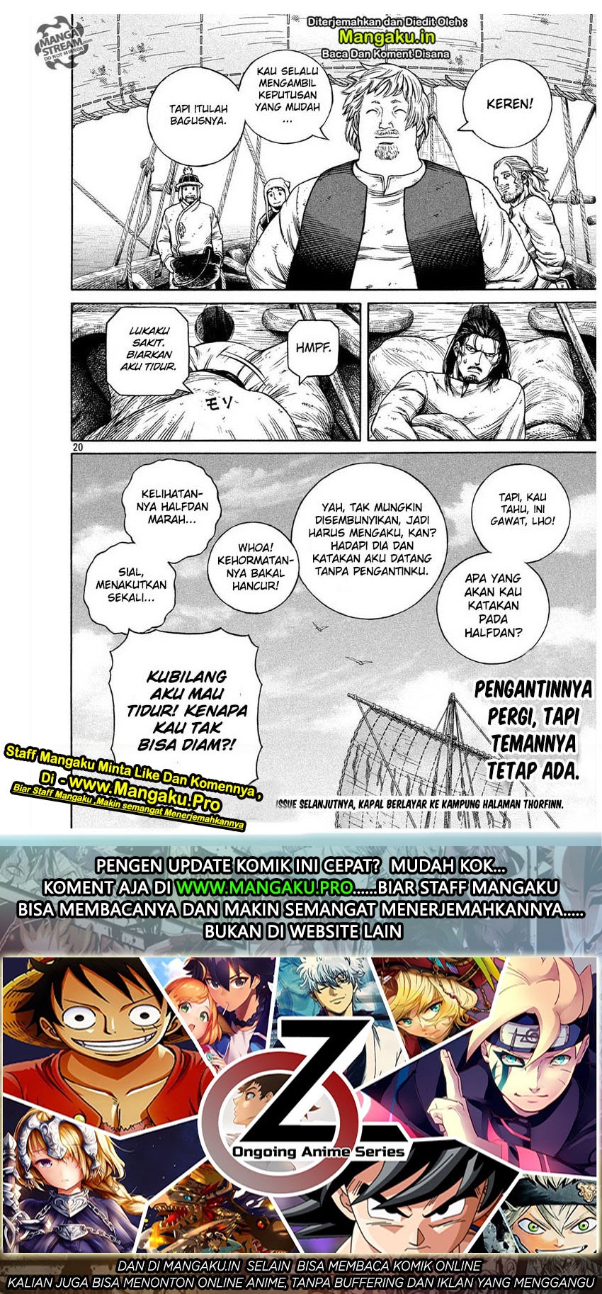 Vinland Saga Chapter 161