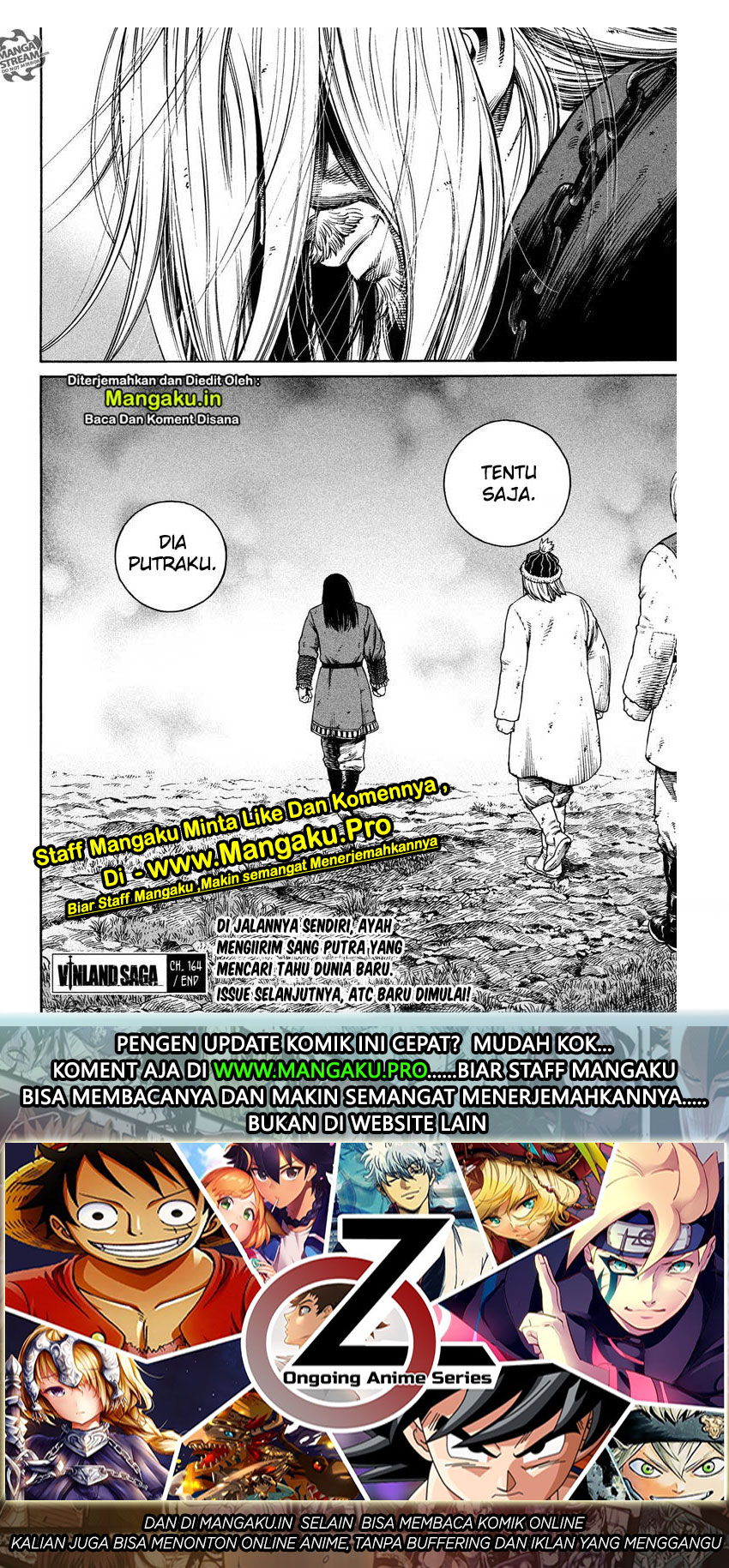 Vinland Saga Chapter 164