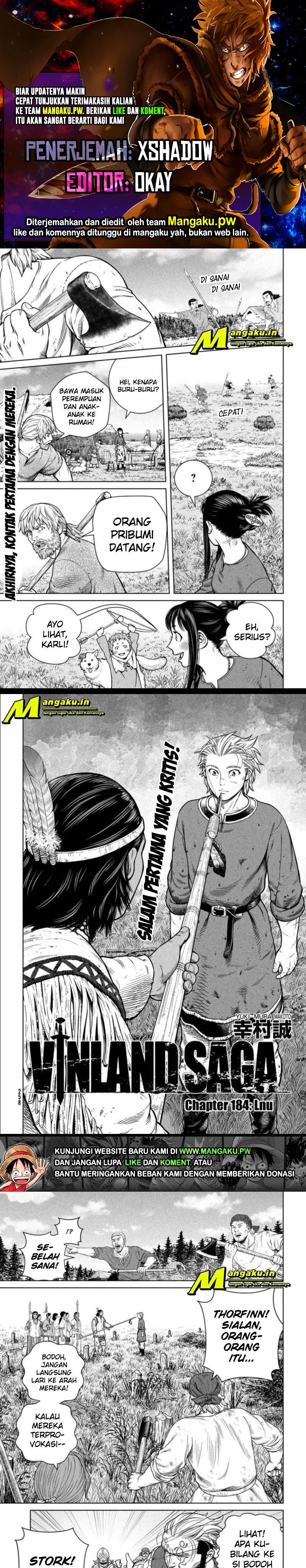 Vinland Saga Chapter 184