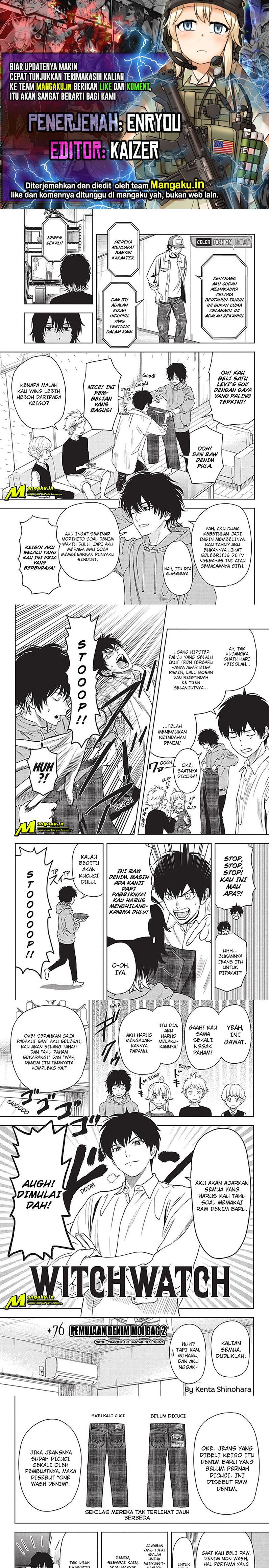 Witch Watch Chapter 76
