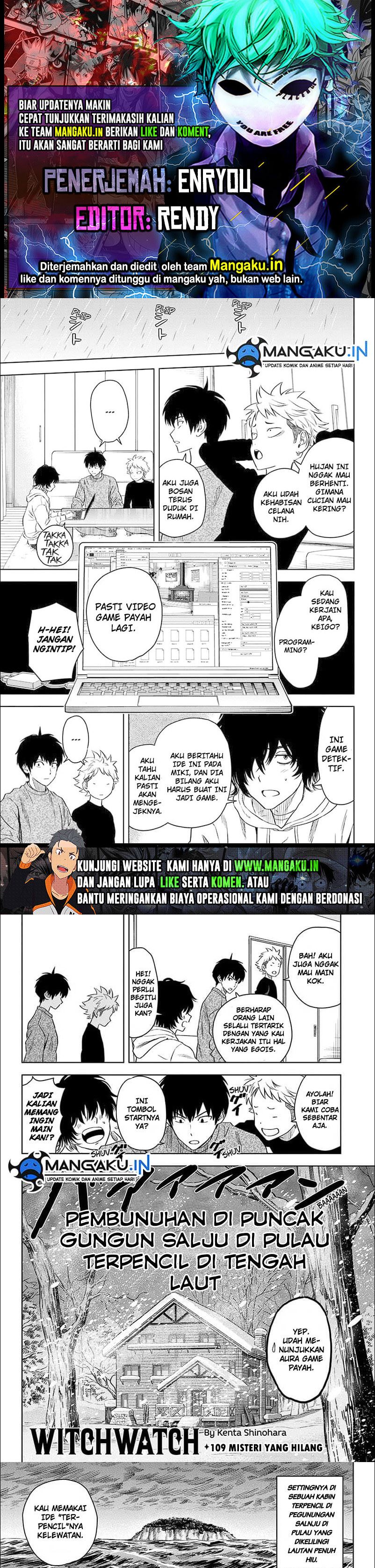 Witch Watch Chapter 109