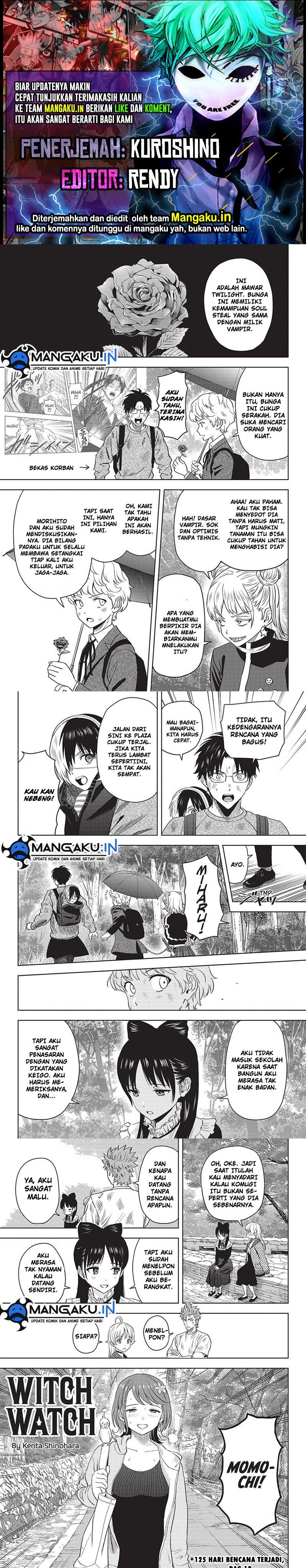 Witch Watch Chapter 125