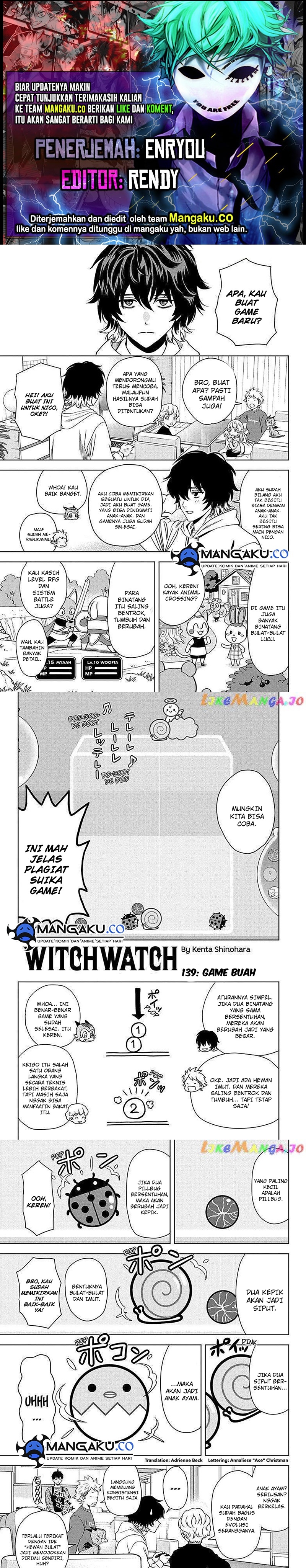 Witch Watch Chapter 139